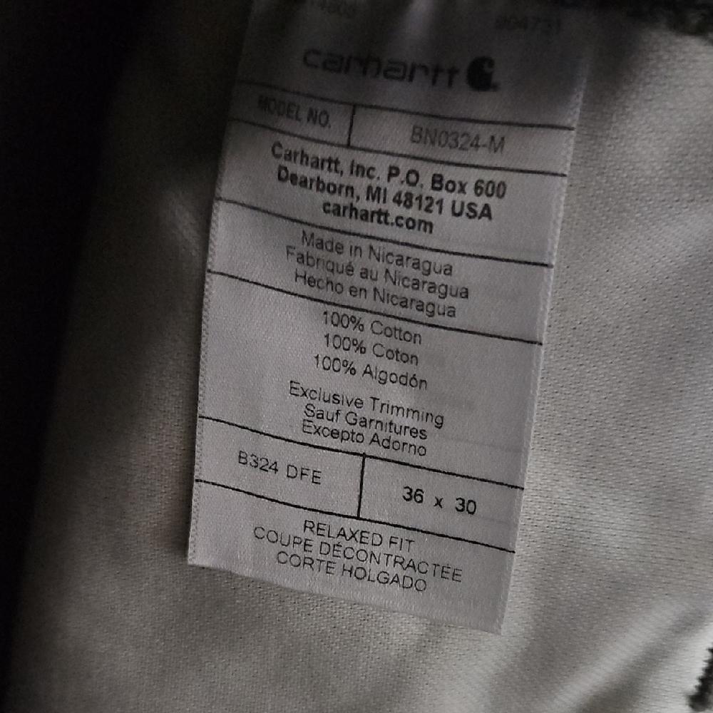 Carhartt Men's Khaki Chinos, Brand New!! No Tags. - Picture 5 of 5